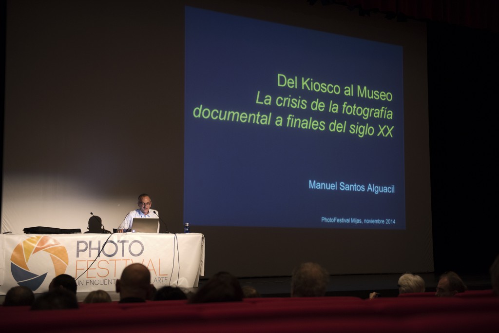 Ponencia de Manuel Santos en el Photofestival de Mijas 2014